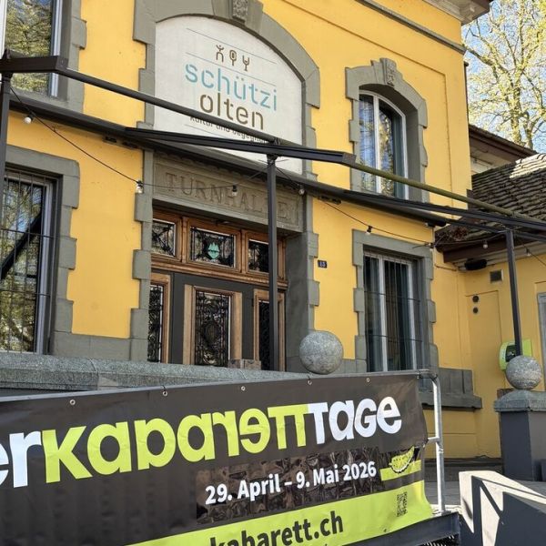 Die gute Kombination - Kulturzentrum @Schützi Olten und Oltner Kabarett-Tage

#oltnerkabaretttage #olten #oltenentdecken #kabarettschweiz #kabaretttage #kabarett