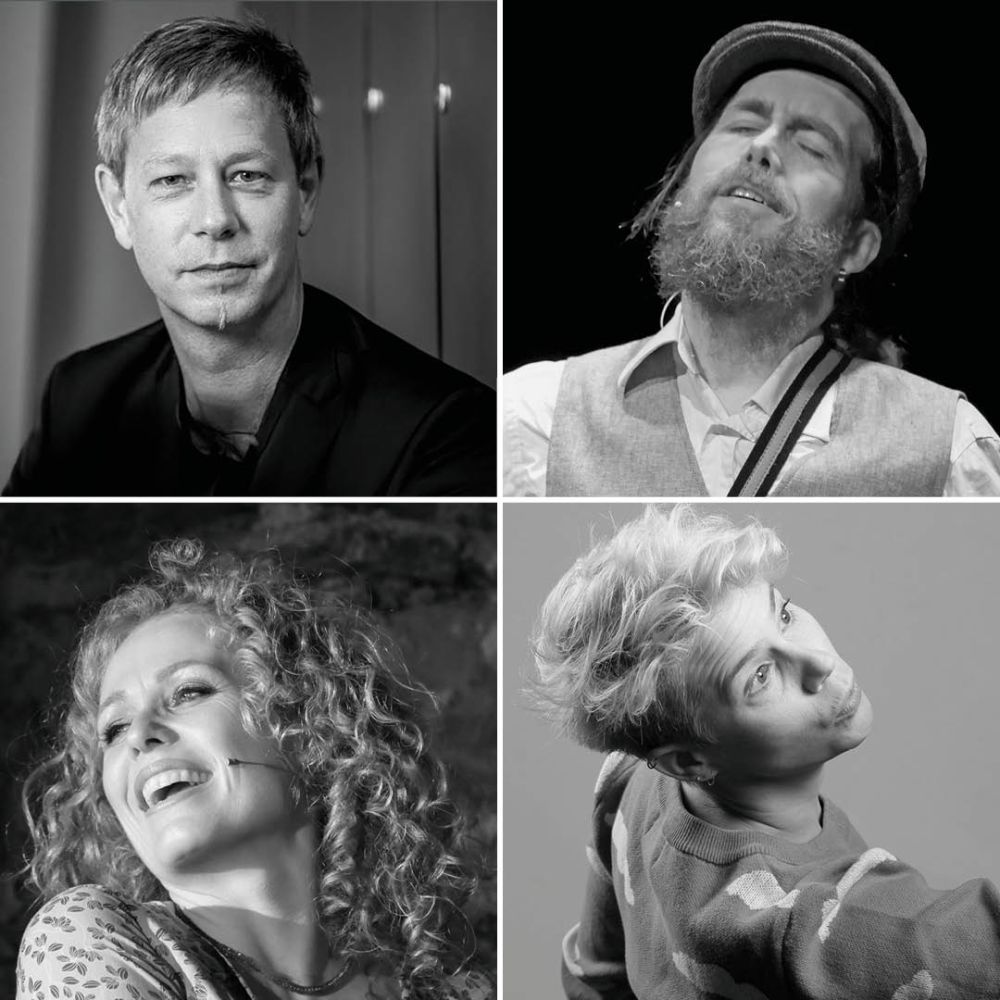 Wunschfeder mit Moderator Jess Jochimsen, Pesche Heiniger, Caroline Bungeroth und Nina Wägli